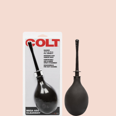 COLT ANAL ducha de limpieza anal, sexo seguro
