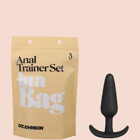 Set de entrenamiento anal INA BAG, consoladores de silicona anal